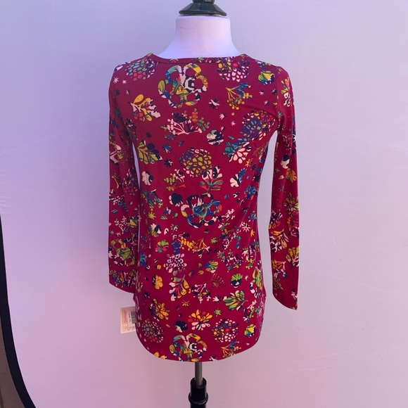 LULAROE Lynnae Scoop Neck Top Size XXS - Picture 2 of 7